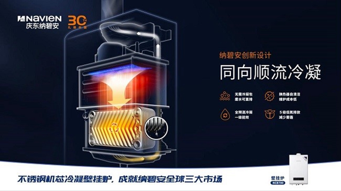 庆东纳碧安冷凝壁挂炉